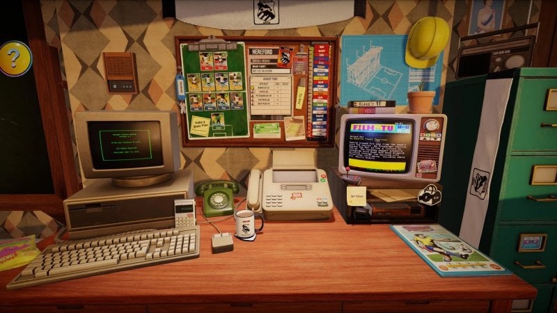 Il manageriale calcistico con tanto di Televideo e Snake