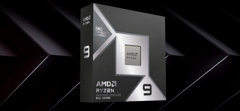 Amd Ryzen 9 9950X3D2 Dual Edition Cpu Box 1920X886
