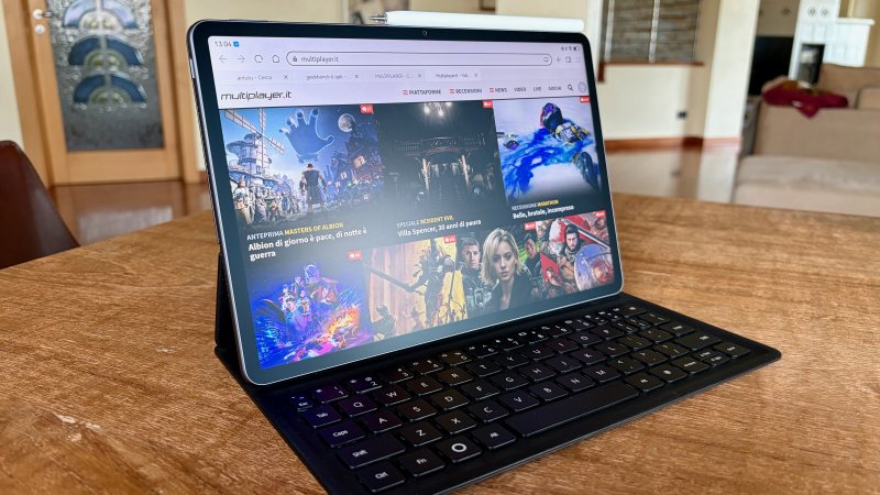 La Smart Magnetic Keyboard di Huawei MatePad 11.5 S funziona decisamente bene