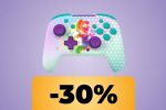 Il controller wireless per Nintendo Switch e Switch 2 a tema Super Mario è in sconto su Amazon al minimo storico - Notizia