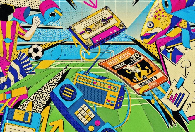 Il manageriale calcistico con tanto di Televideo e Snake