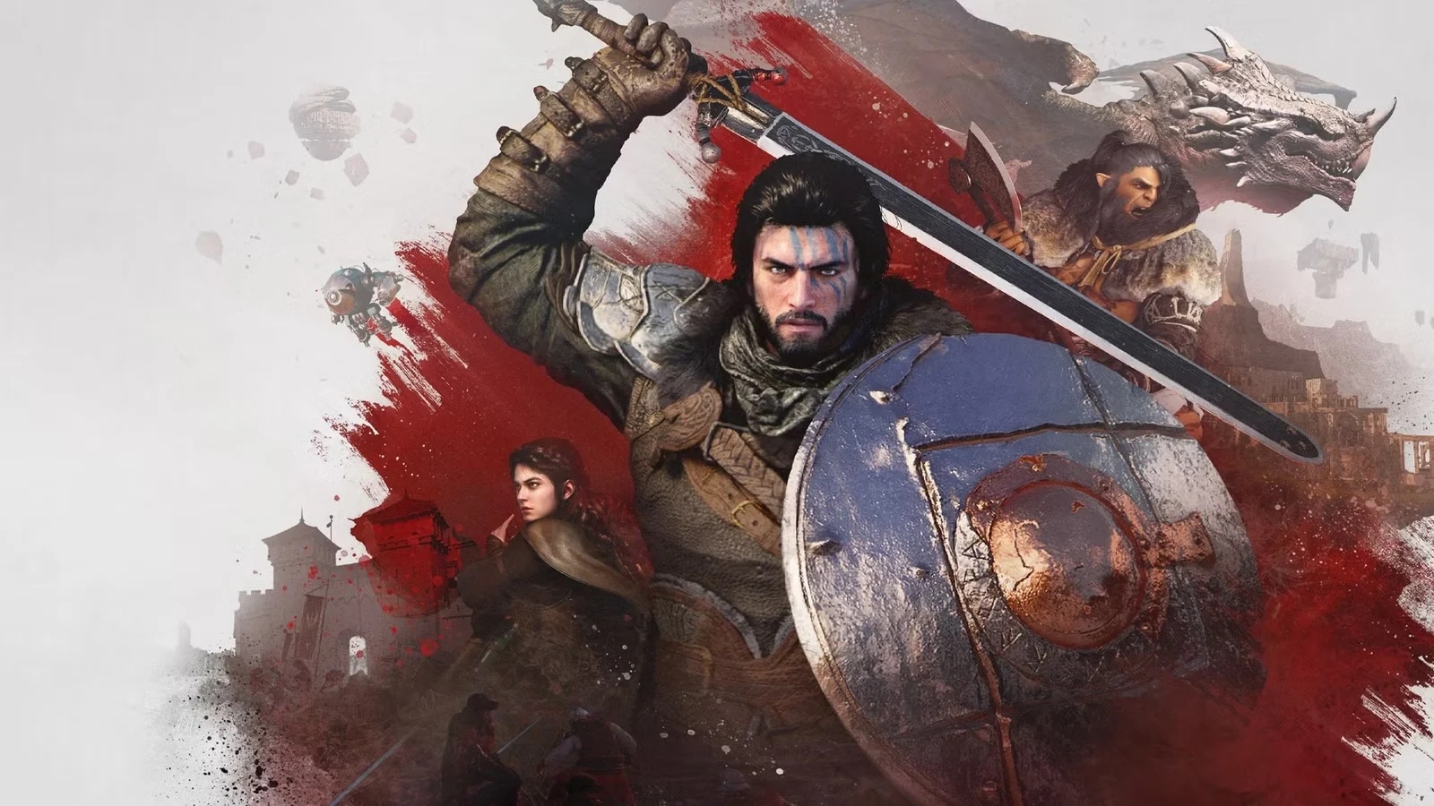 La key art di Crimson Desert