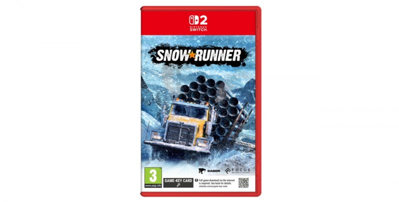 La presunta copertina di SnowRunner per Nintendo Switch 2
