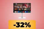 Il monitor MSI da 27', 4K e con Google Assistant integrato è al minimo storico: puoi usarlo anche come una seconda TV - Notizia