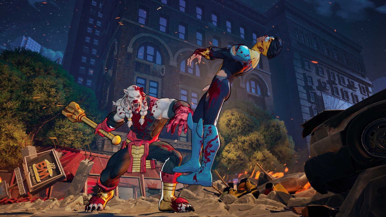 La colonna sonora di Invincible VS è firmata da The Glitch Mob