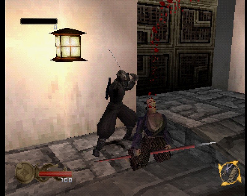 Rikimaru era micidiale in Tenchu: Stealth Assassins