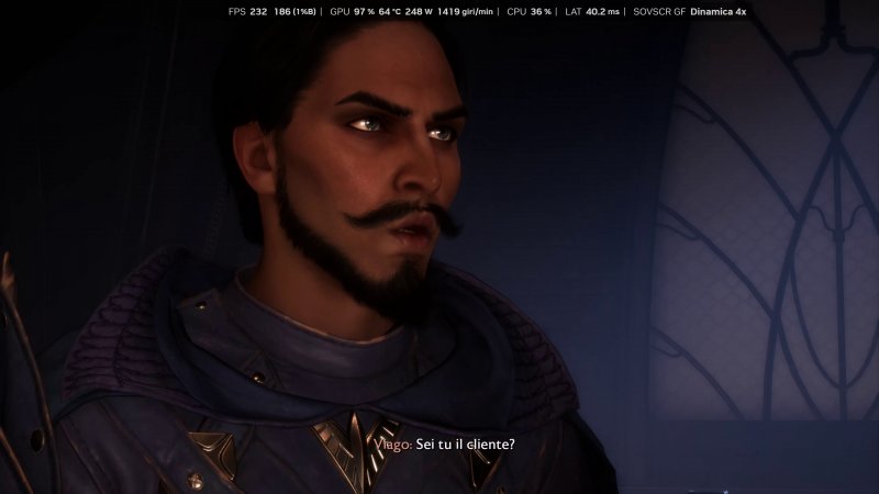 Uno shot scattato durante un dialogo in Dragon Age: The Veilguard