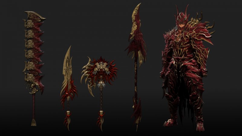 Set armatura e arma speciali per il primo anniversario