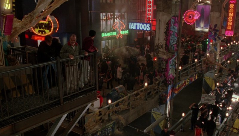 Una scena di Super Mario Bros.