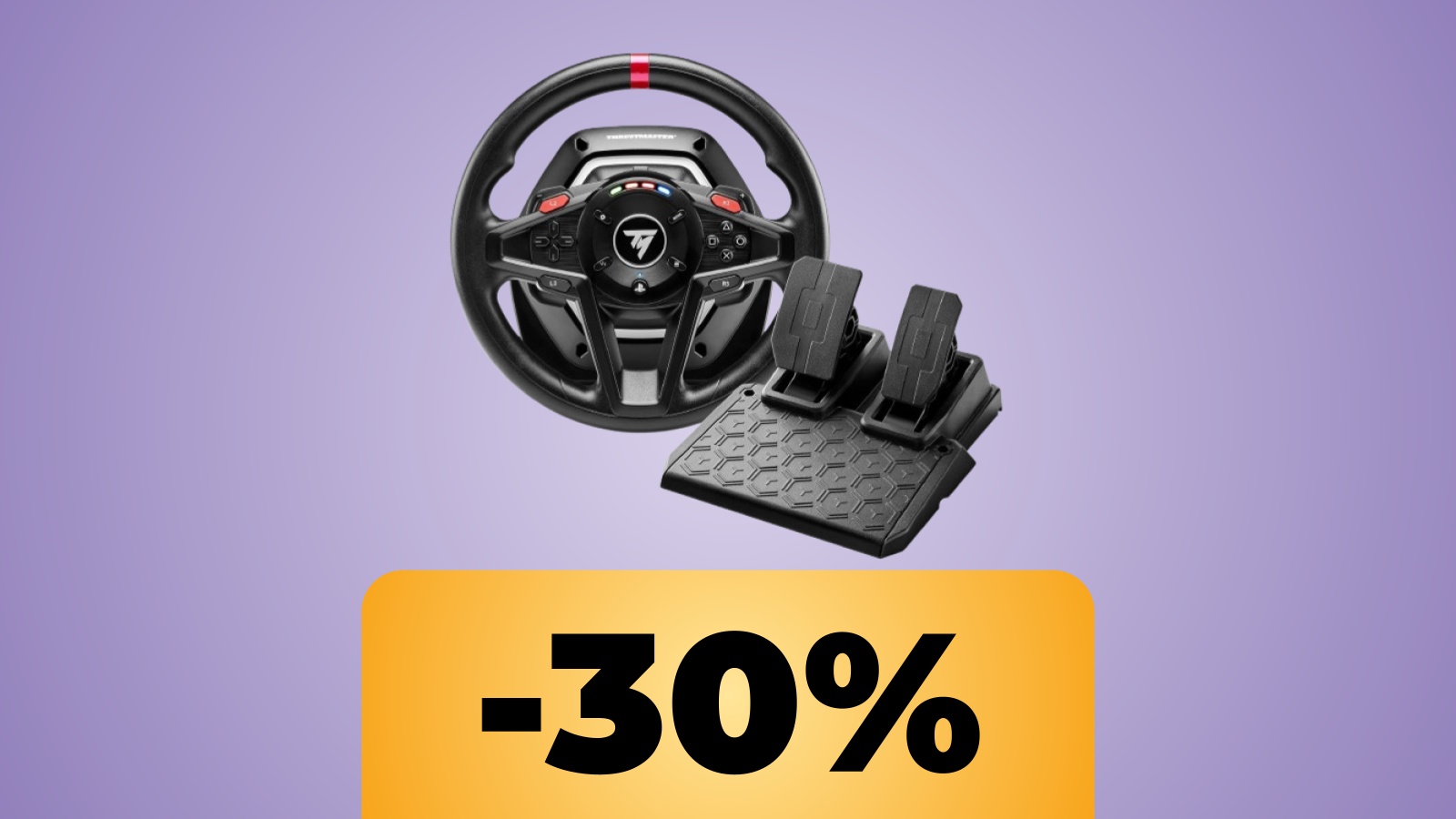 Volante e pedialiera Thrustmaster