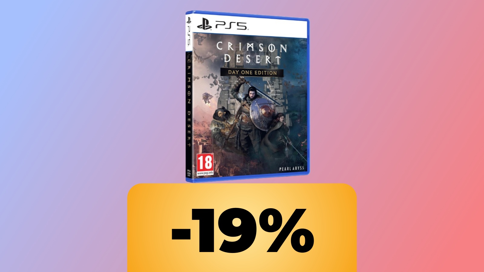 Crimson Desert per PS5 è in sconto su Amazon al minimo storico: risparmia il 19%