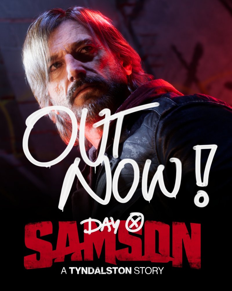 L'immagine che celebra il lancio di Samson