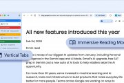 Chrome introduce schede verticali e nuova modalità lettura: meno distrazioni e più produttività