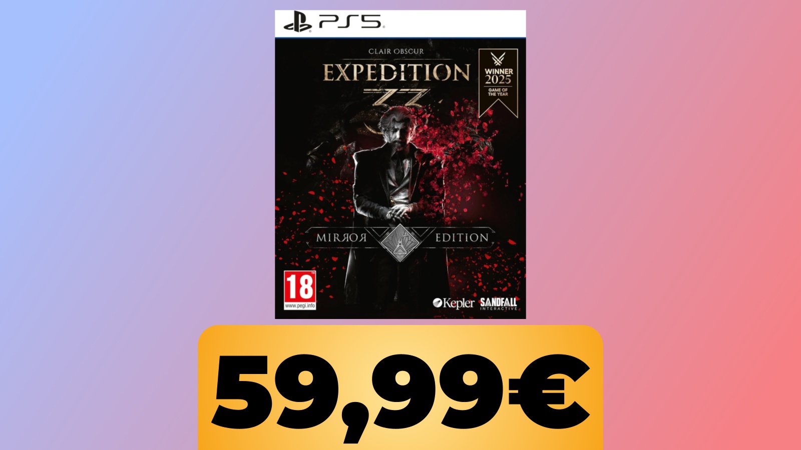 Preordina Clair Obscur: Expedition 33 Mirror Edition per PS5 in esclusiva su Amazon
