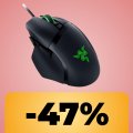 Il mouse da gaming Razer Basilisk V3 cala di prezzo: 26.000 DPI, pulsanti programmabili e rotellina inclinabile