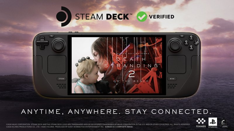 L'immagine con la certificazione su Steam Deck