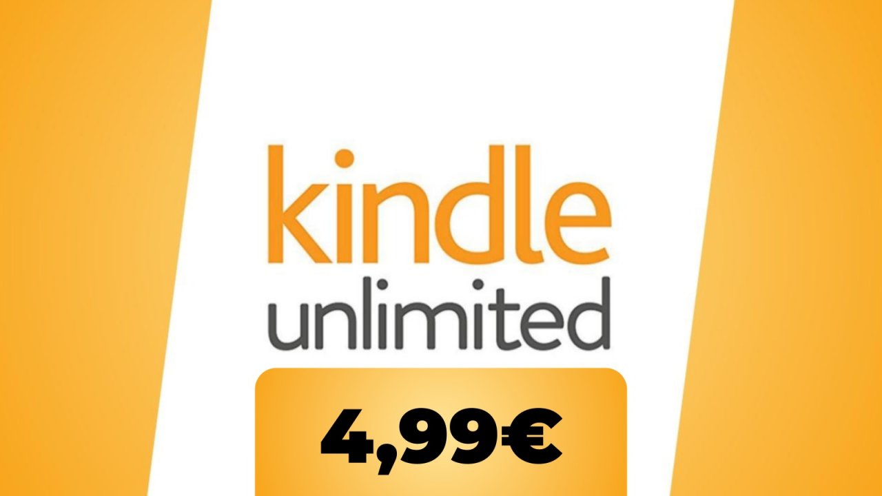 Nuova promo di Kindle Unlimited: milioni di eBook a soli 4,99 € per due mesi