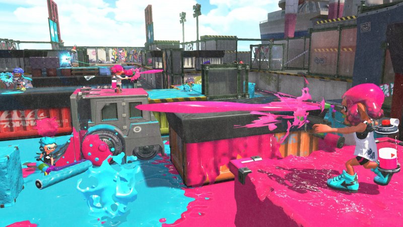 Lotte territoriali in Splatoon