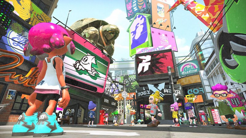 La metropoli iperdensa di Splatoon
