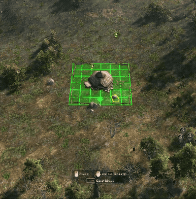 La costruzione senza griglia