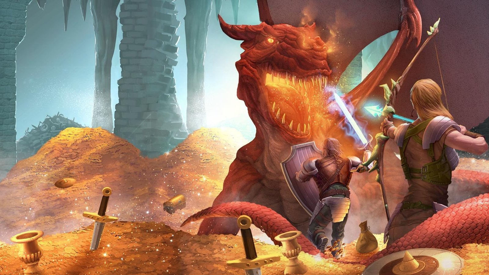 La copertina di Darkstone