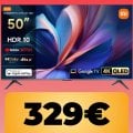 La TV A Pro di Xiaomi da 50', 4K QLED, con modalità game boost e Google Assistant è in sconto (quasi) al minimo storico