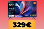 La TV A Pro di Xiaomi da 50', 4K QLED, con modalità game boost e Google Assistant è in sconto (quasi) al minimo storico - Notizia