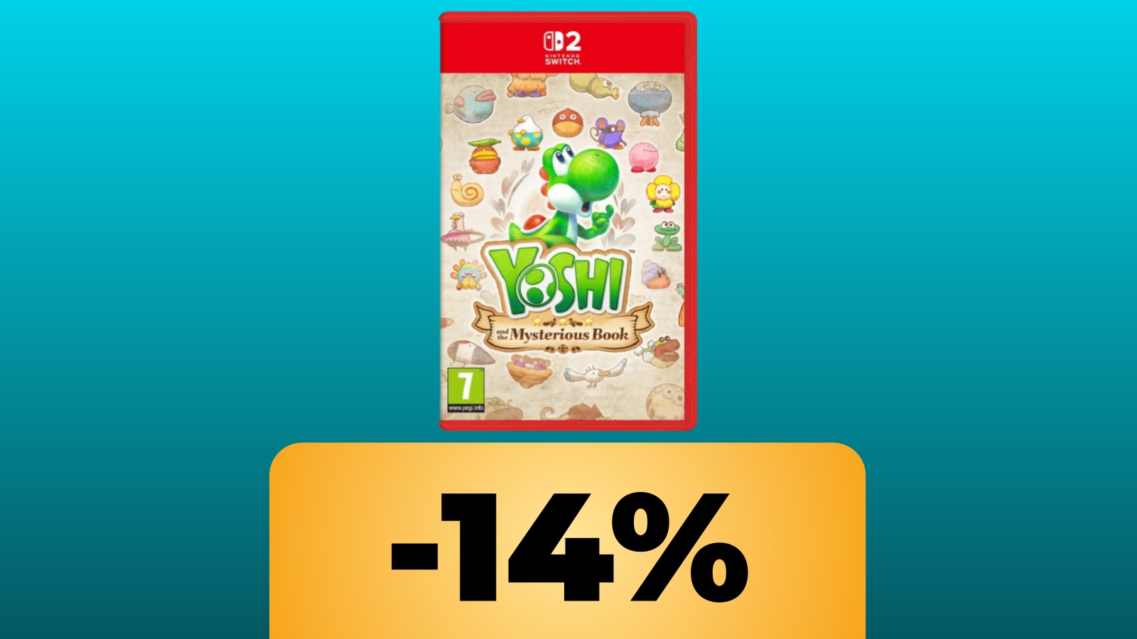 Prenota la tua copia di Yoshi and the Mysterious Book a prezzo scontato su Amazon: l'esclusiva Nintendo uscirà a maggio