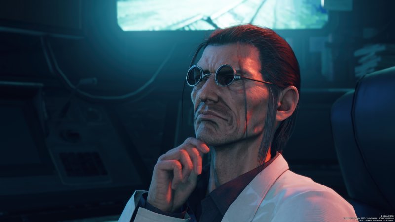 Hojo è uno scienziato pazzo che ha un ruolo fondamentale nella storia