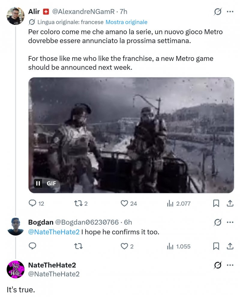 La conferma di NateTheHate