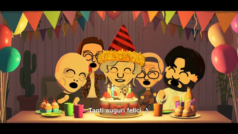 Festa di compleanno di Giorgio Locatelli al gran completo