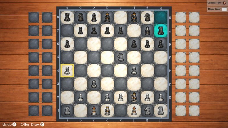 Una delle scacchiere di Chess Mate