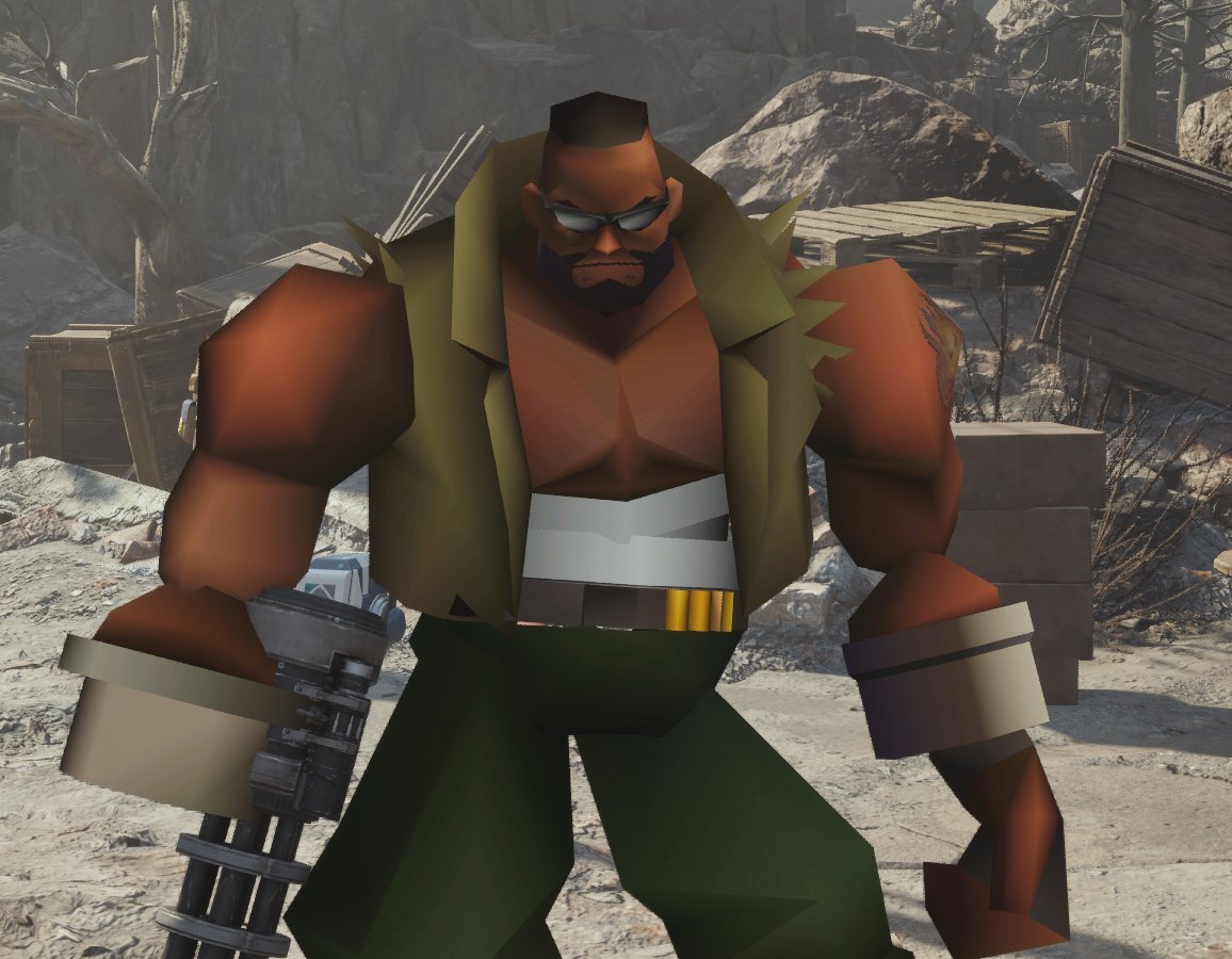 Una mod porta i modelli poligonali del primo Final Fantasy 7 dentro Rebirth ed è subito 1997