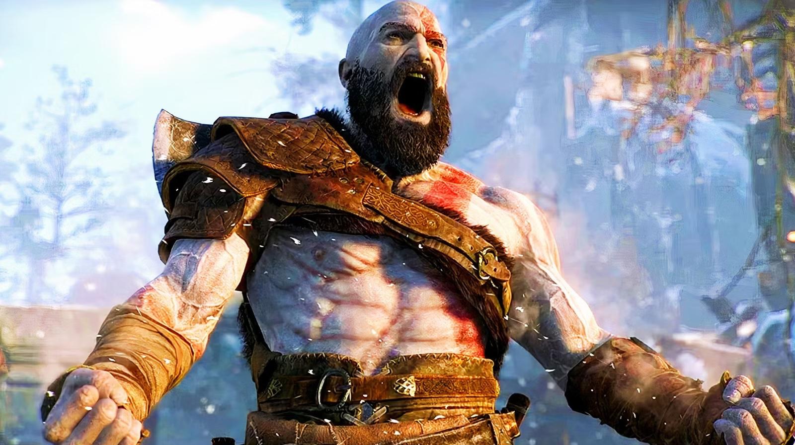 Kratos in God of War