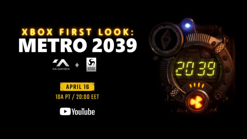 L'immagine di presentazione di Metro 2039