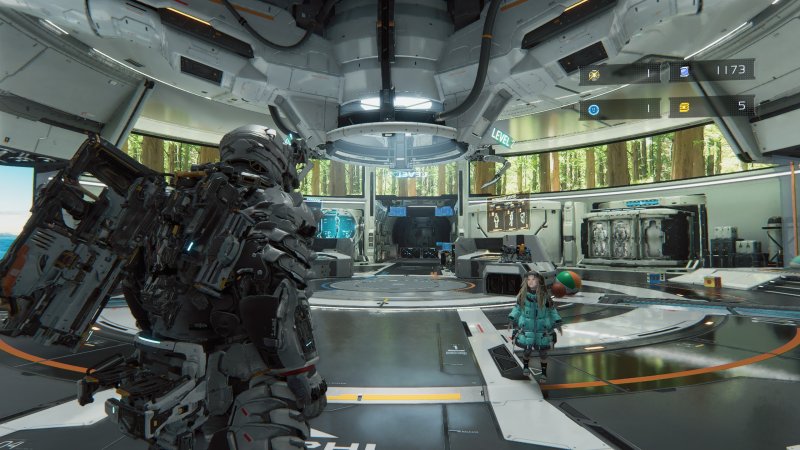 Vector 16 HX AI gestisce Pragmata senza compromessi in termini di qualità dell'immagine