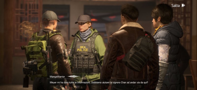 Una sequenza di intermezzo di The Division Resurgence