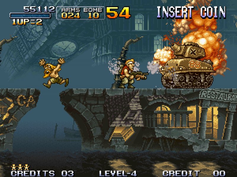 Un uomo solo contro un carro armato è tutt'altro che impossibile solo in Metal Slug