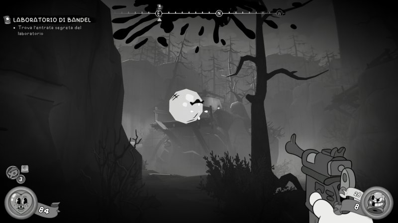 Non ci sono coperture in Mouse: P.I. For Hire e se perderete vita, potrete recuperarla solo tramite le bevande reperibili in giro per lo scenario