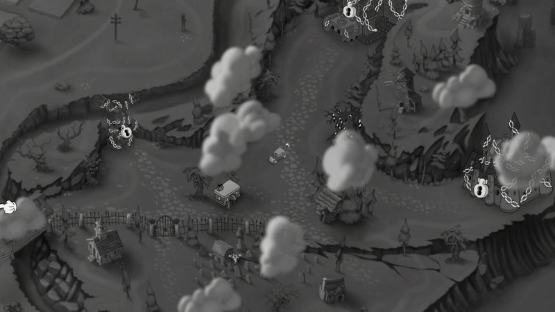 I livelli sono collegati tra loro da una mappa che Jack attraversa a bordo della sua auto