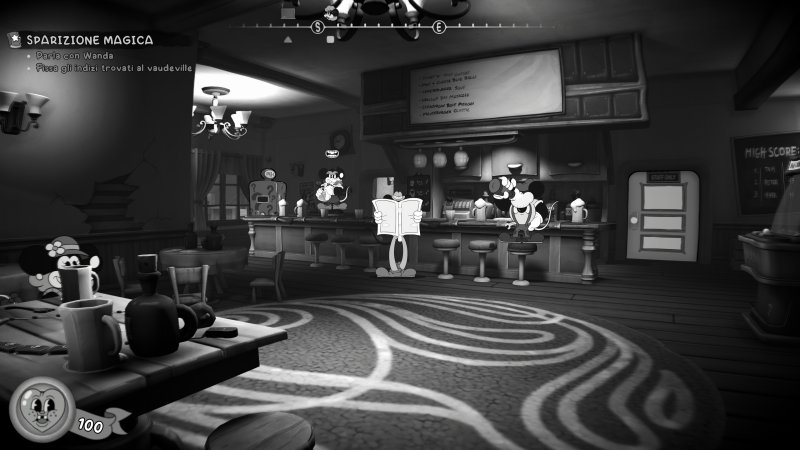 Ruotando intorno ai personaggi li vedrete solo frontalmente o posteriormente, dal momento che sono tutti bidimensionali