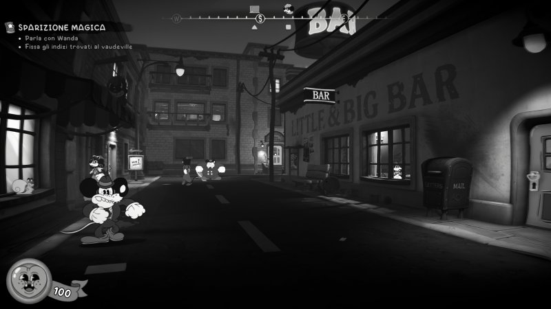 Il pacifico quartiere che funge da hub dell'avventura, dove potrete rifiatare e potenziare le armi tra un livello e l'altro