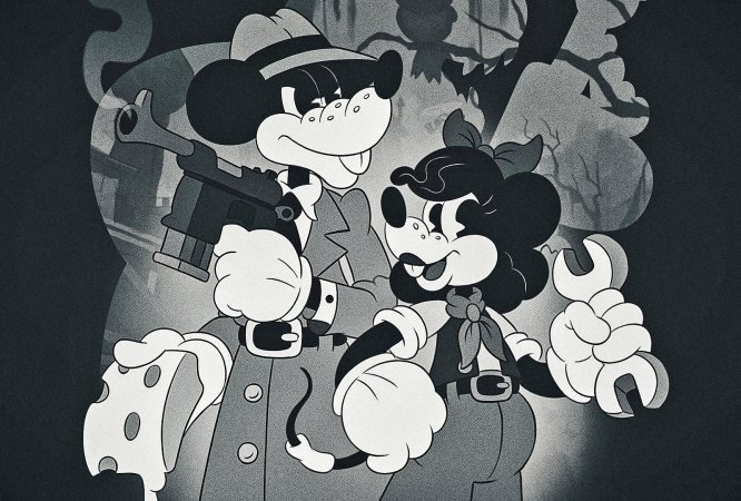 Largo allo shooter che sembra un cartone anni '30