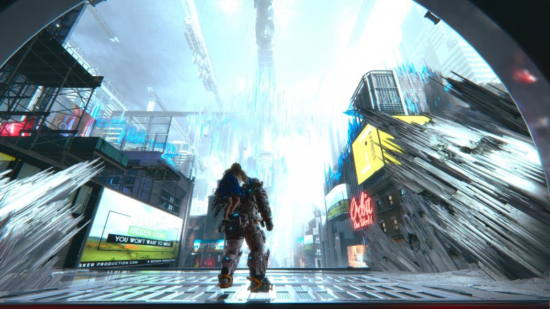 In certi frangenti Pragmata offre scenari mozzafiato, in particolare se spinto al massimo