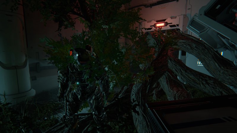 Oggetti e piante sono sostanzialmente statiche, soluzione che risparmia il carico di lavoro