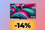 Il televisore LG OLED evo AI C5 da 77' è su Amazon al minimo storico - Notizia