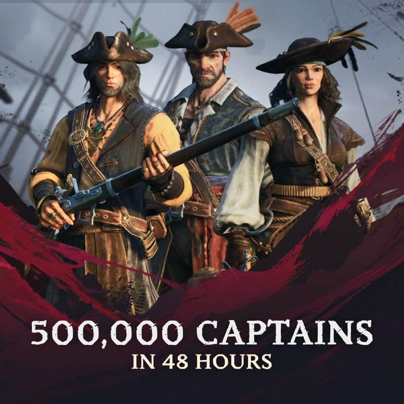 L'immagine che annuncia le copie vendute in 48 ore da Windrose