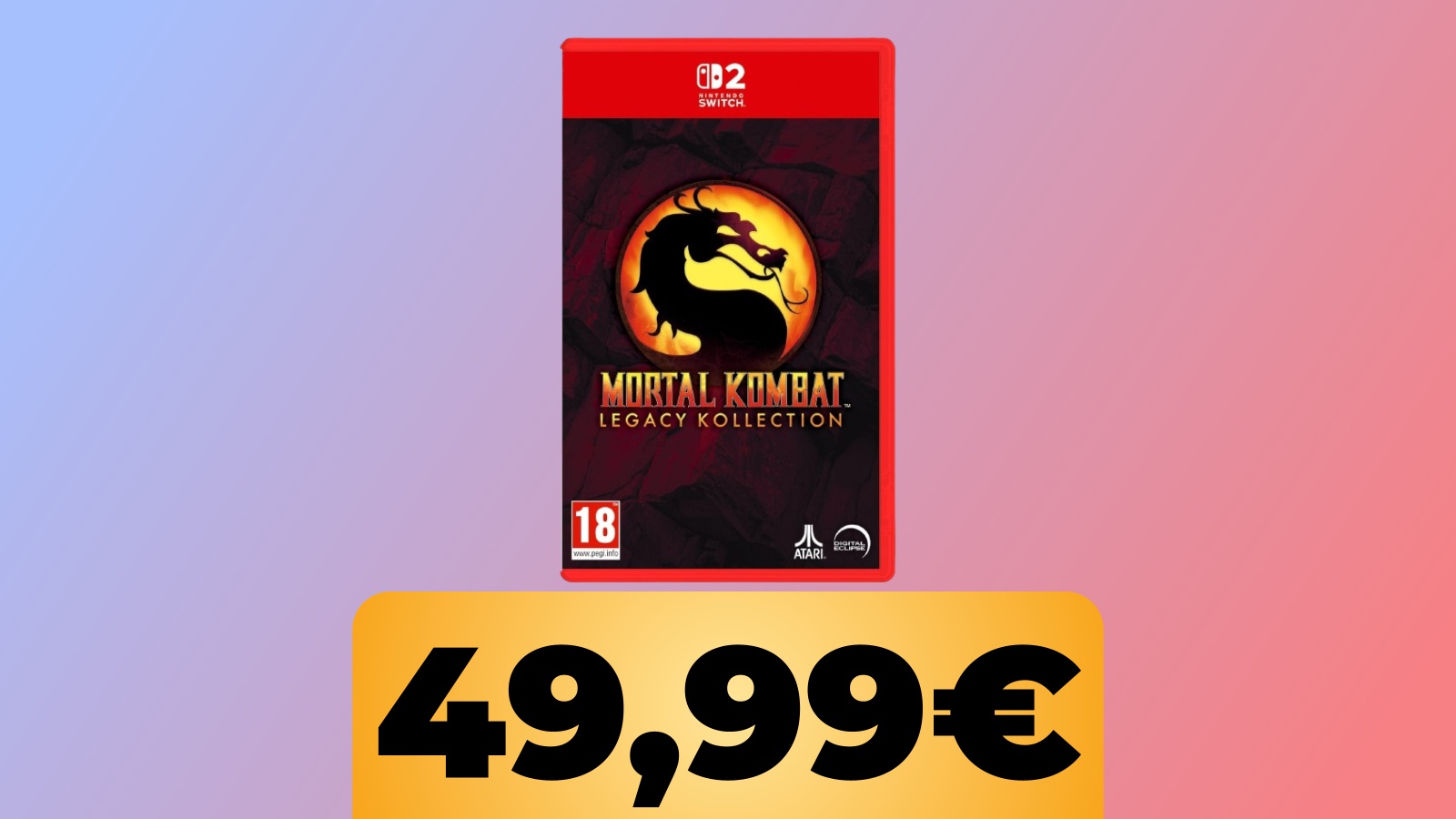 Recupera il celebre picchiaduro: Mortal Kombat Legacy Kollection per Nintendo Switch 2 è al minimo su Amazon