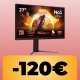Il monitor da gaming AOC è in promo al minimo storico su Amazon: 27", 4K, refresh rate da 160Hz e tempo di risposta da 1ms