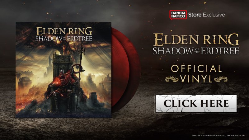 La colonna sonora su vinile di Elden Ring: Shadow of the Erdtree